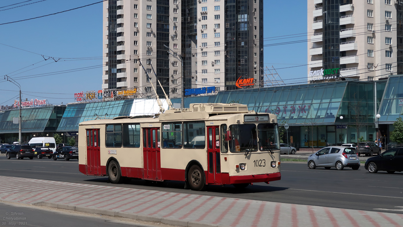 Челябинск, ЗиУ-682Г [Г00] № 1023