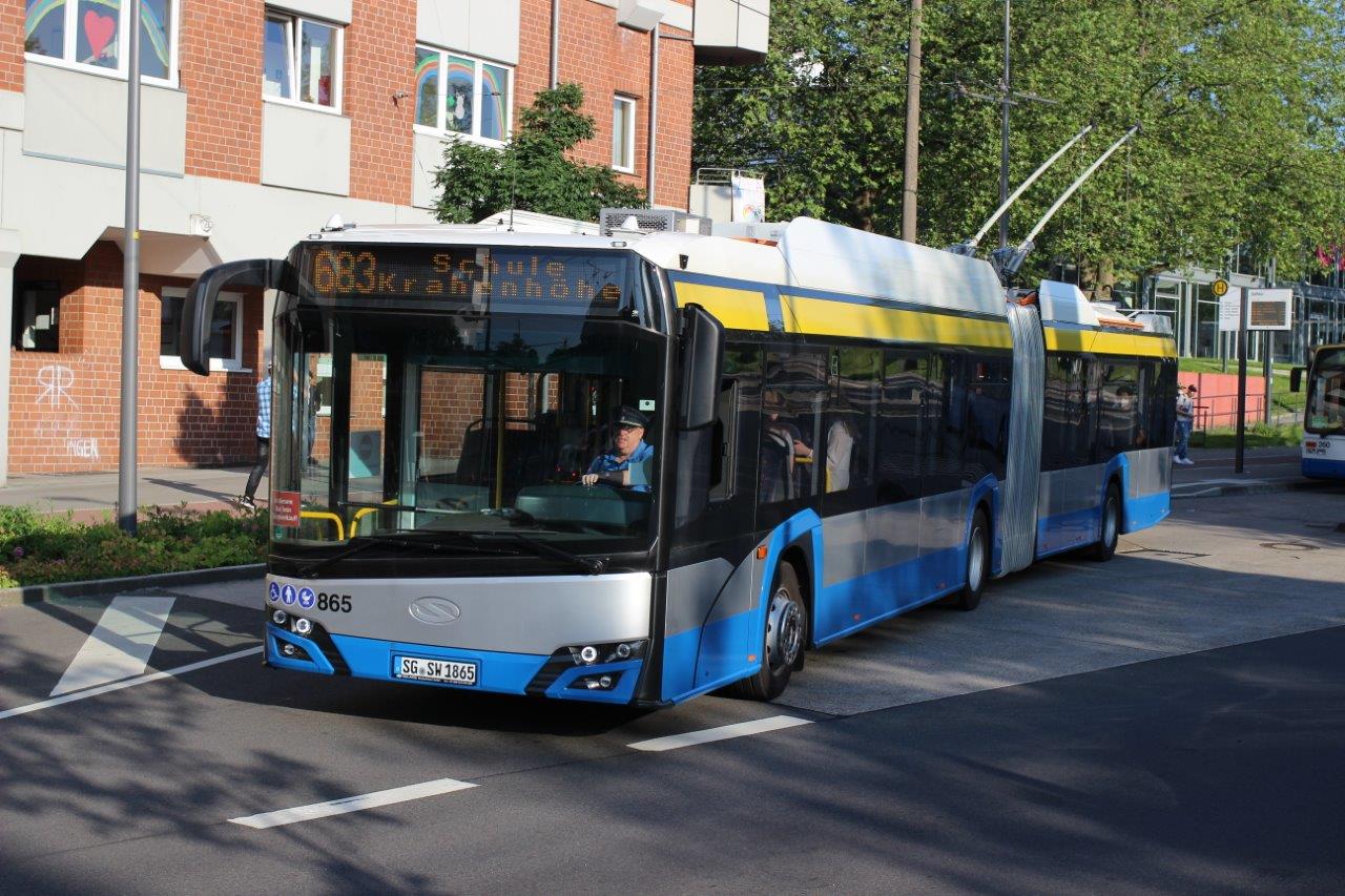 Золинген, Solaris Trollino IV 18 Kiepe № 865