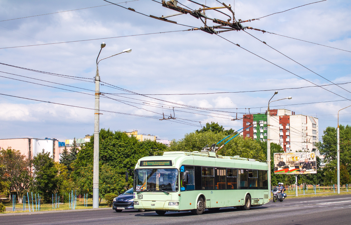 Гомель, БКМ 32100D № 1851 Гомель, БКМ 32100D № 1851