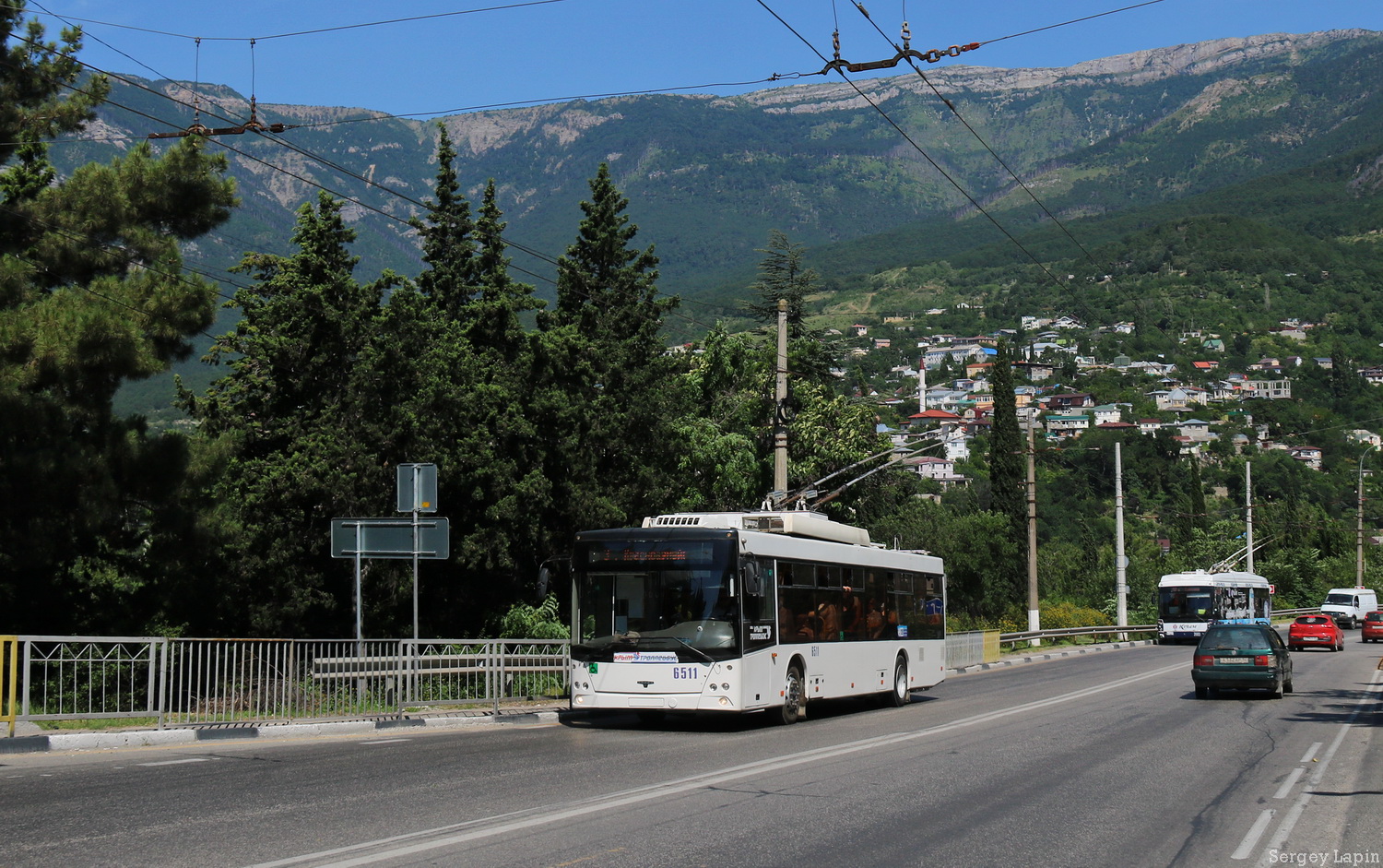 Крымский троллейбус, СВАРЗ-МАЗ-6275 № 6511