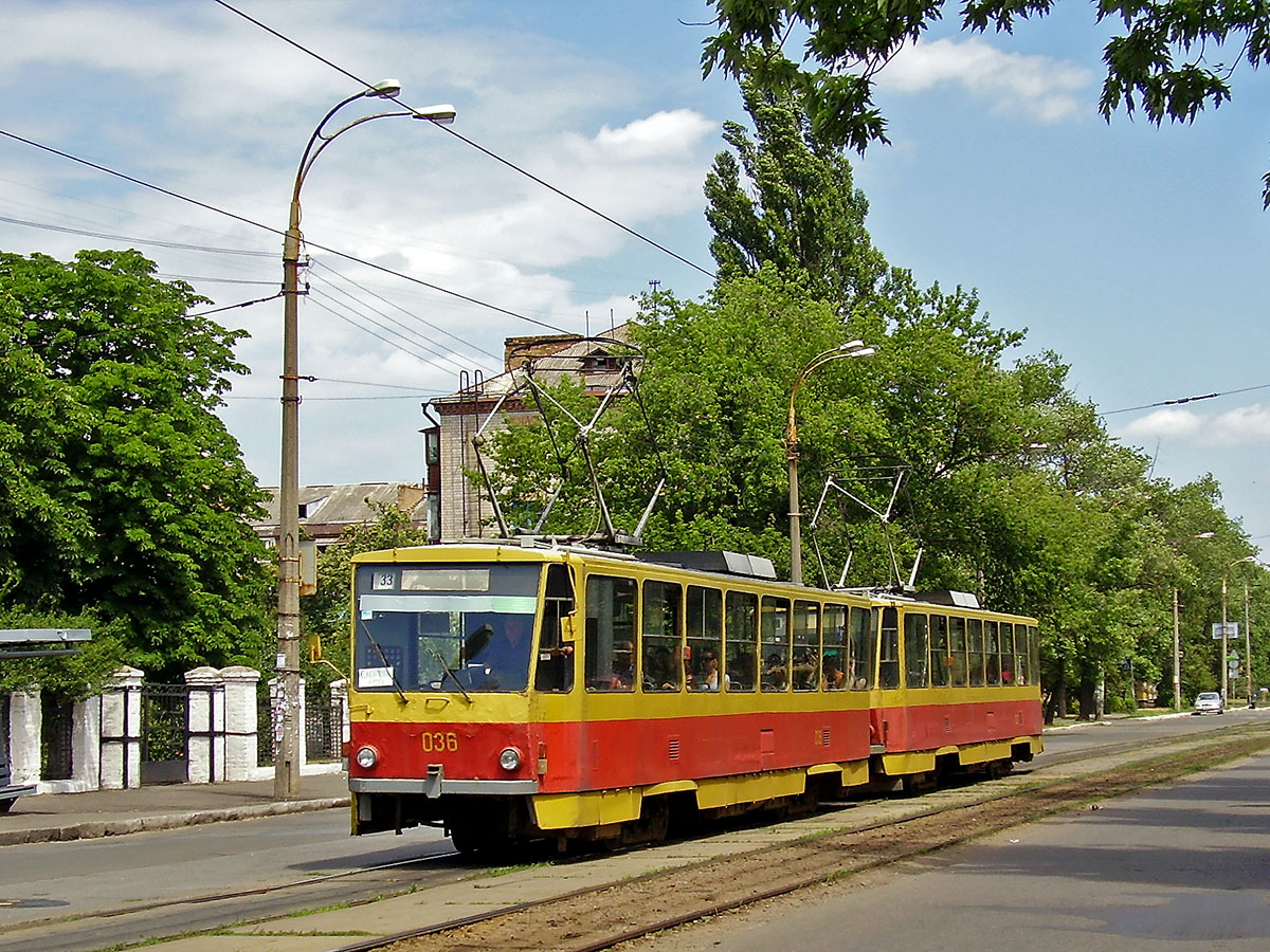 Киев, Tatra T6B5SU № 036
