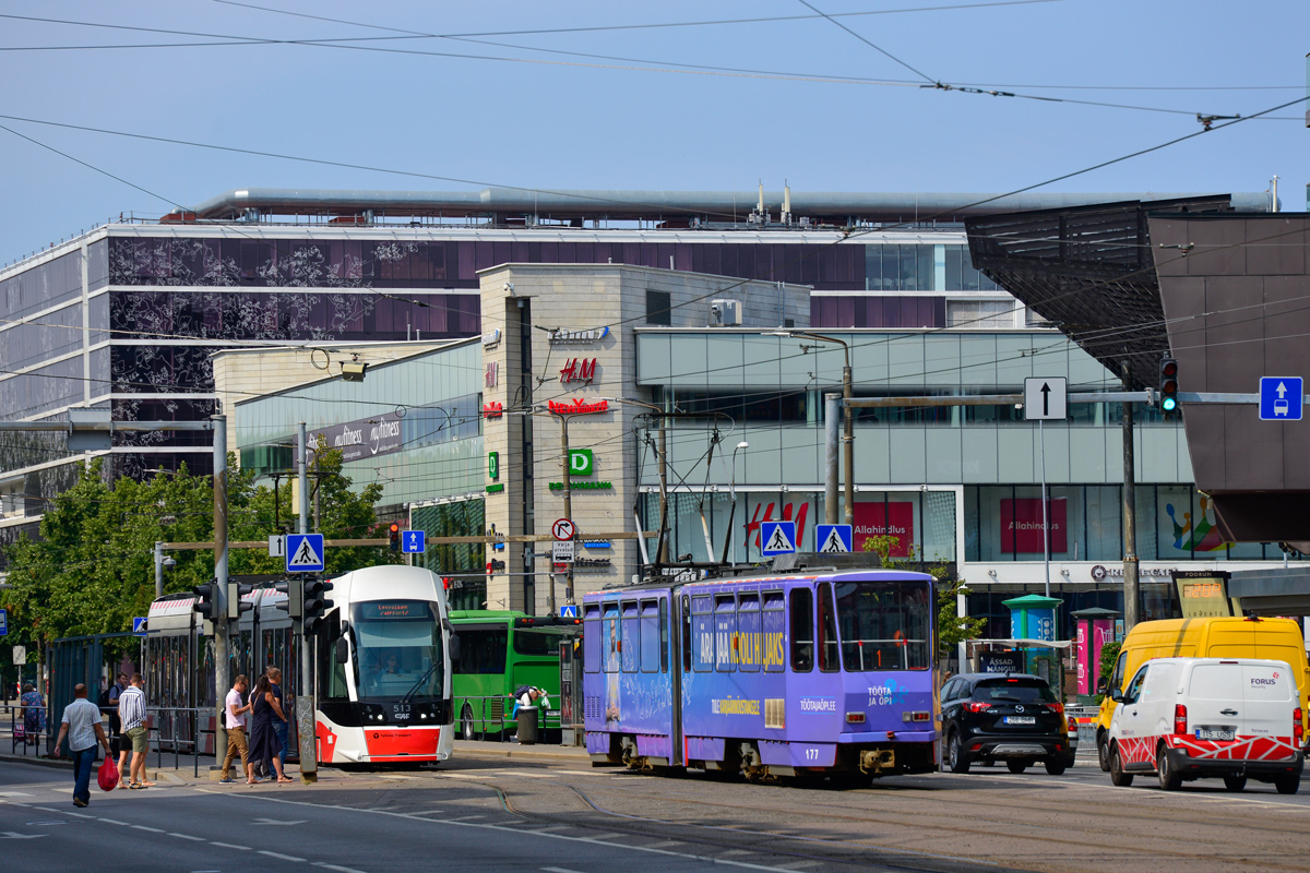 Таллин, Tatra KT4D № 177