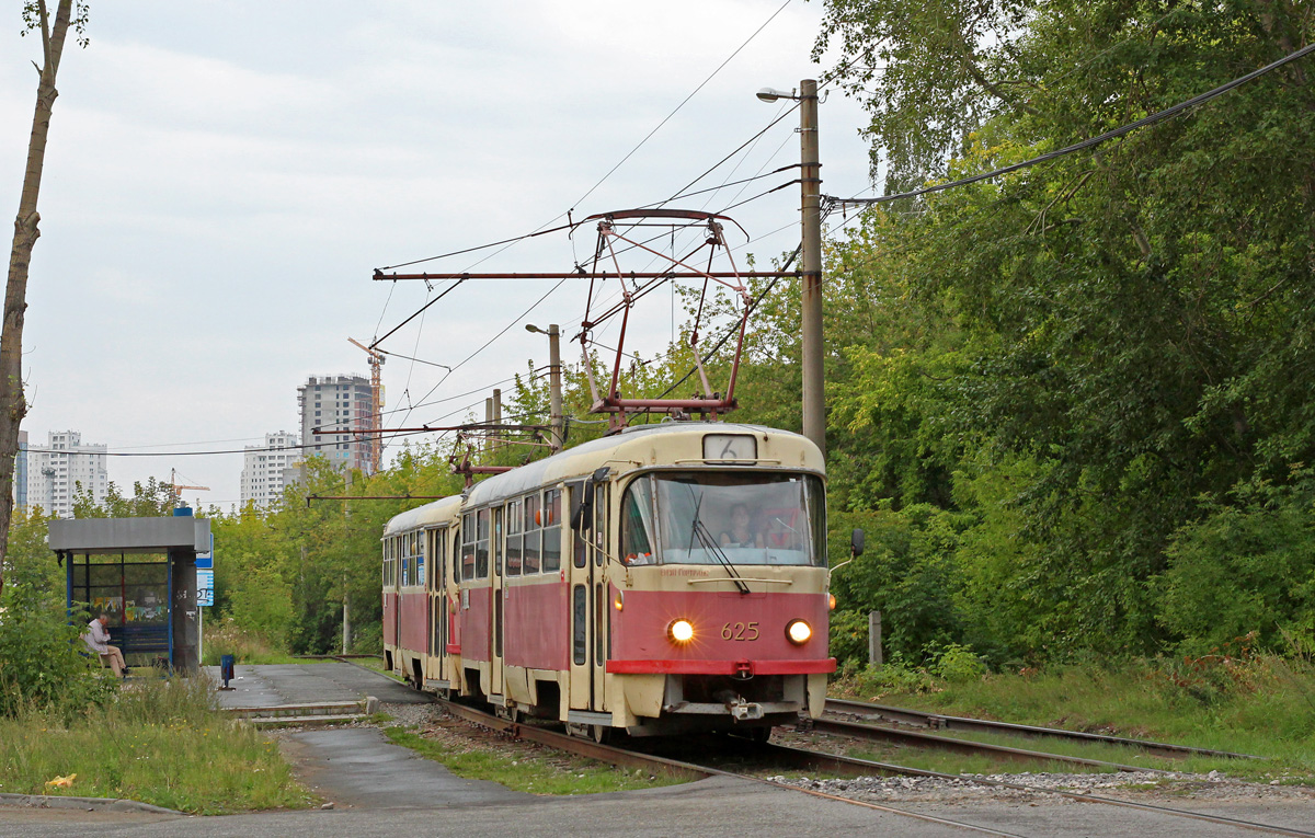 Екатеринбург, Tatra T3SU (двухдверная) № 625