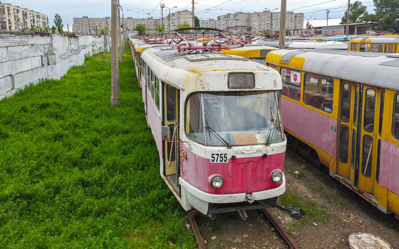 Волгоград, Tatra T3SU № 5755