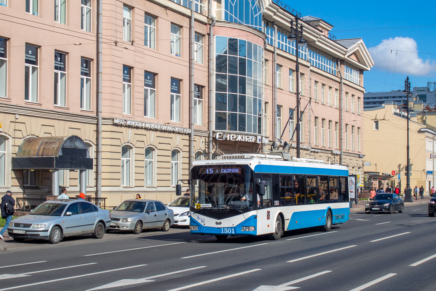 Санкт-Петербург, БКМ 321 № 1501