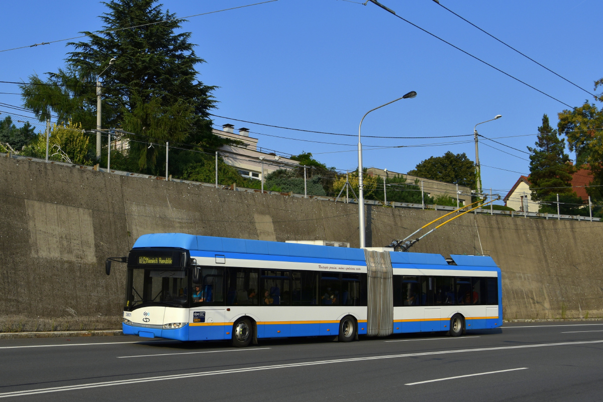 Острава, Solaris Trollino III 18 AC № 3801 Острава, Solaris Trollino III 18 AC № 3801