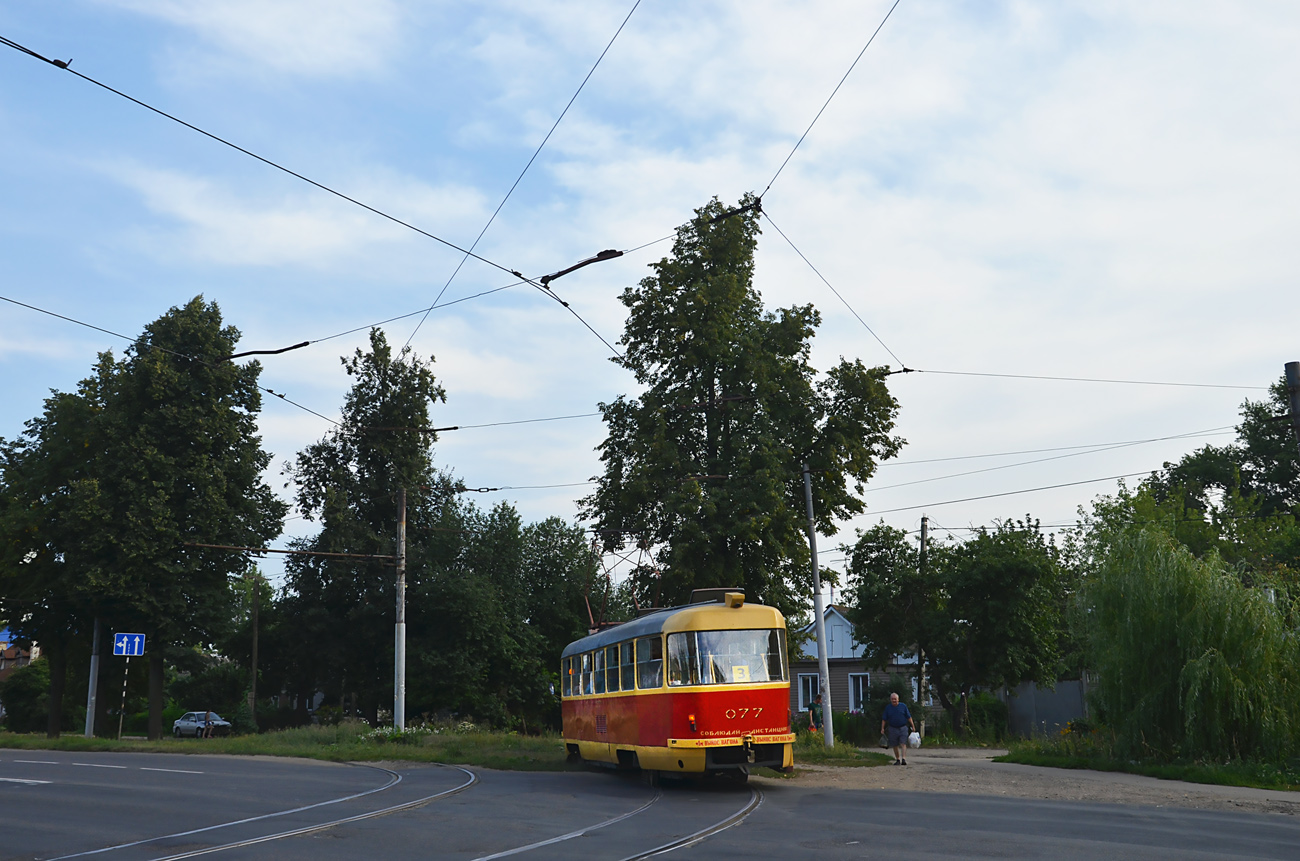 Орёл, Tatra T3SU № 077