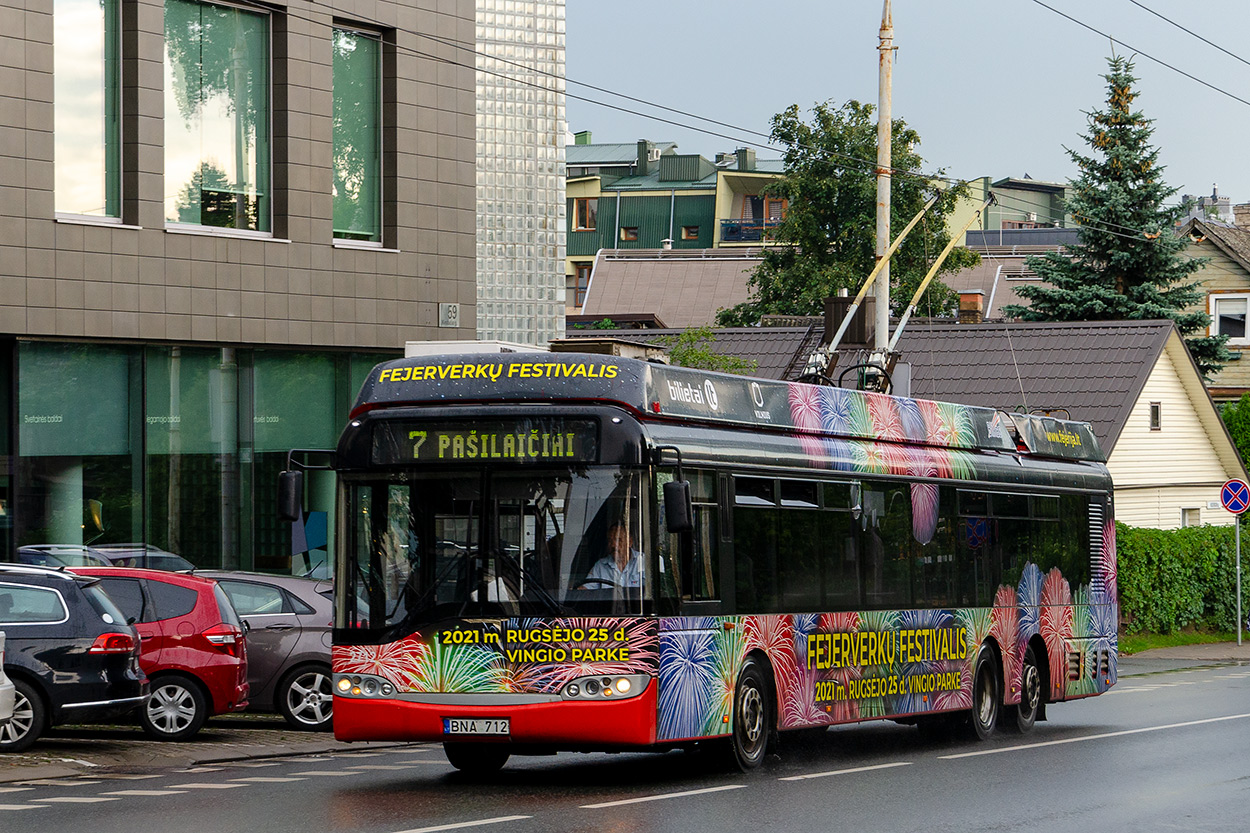 Vilnius, Solaris Trollino II 15 AC № 2712