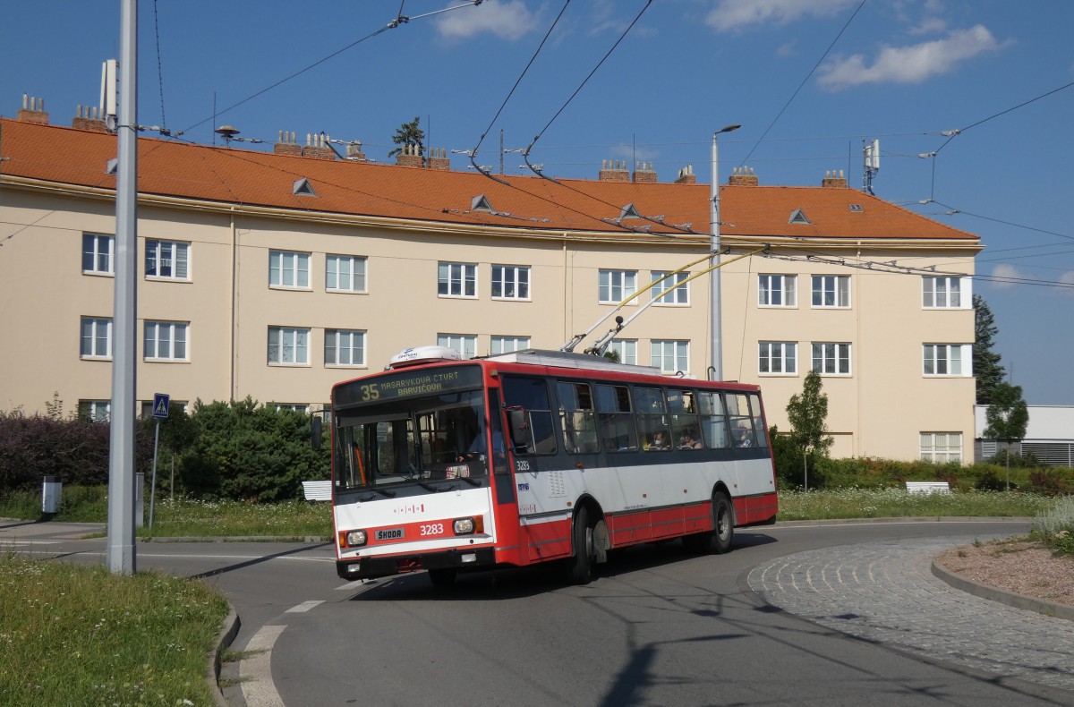 Брно, Škoda 14Tr17/6M № 3283