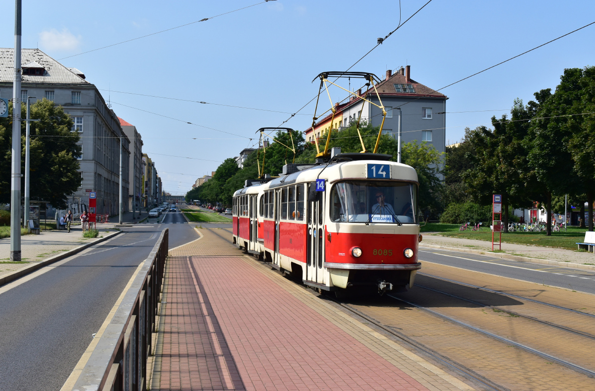 Прага, Tatra T3M № 8085