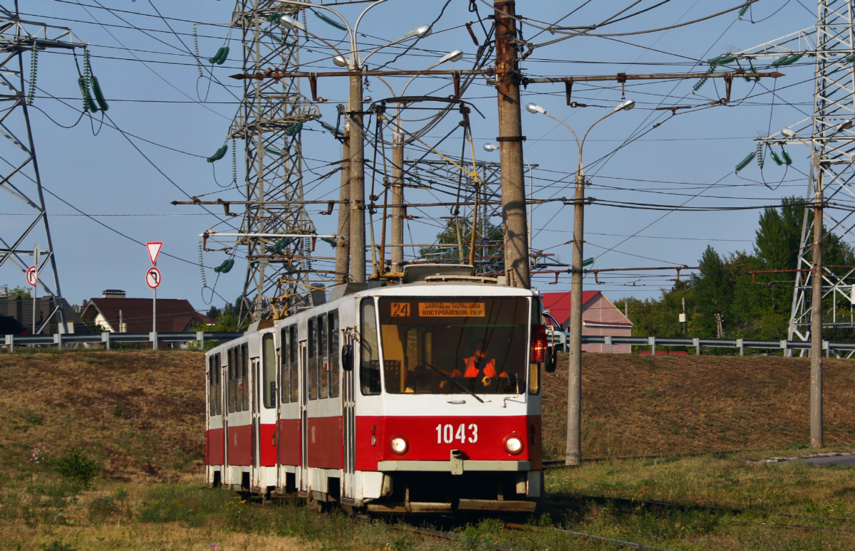 Самара, Tatra T6B5SU № 1043