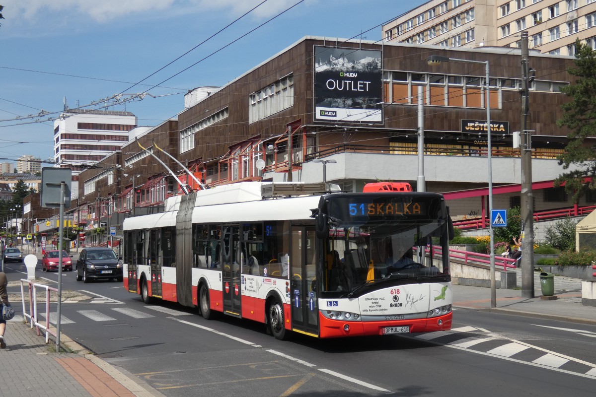 Усти-над-Лабем, Škoda 27Tr Solaris III № 618