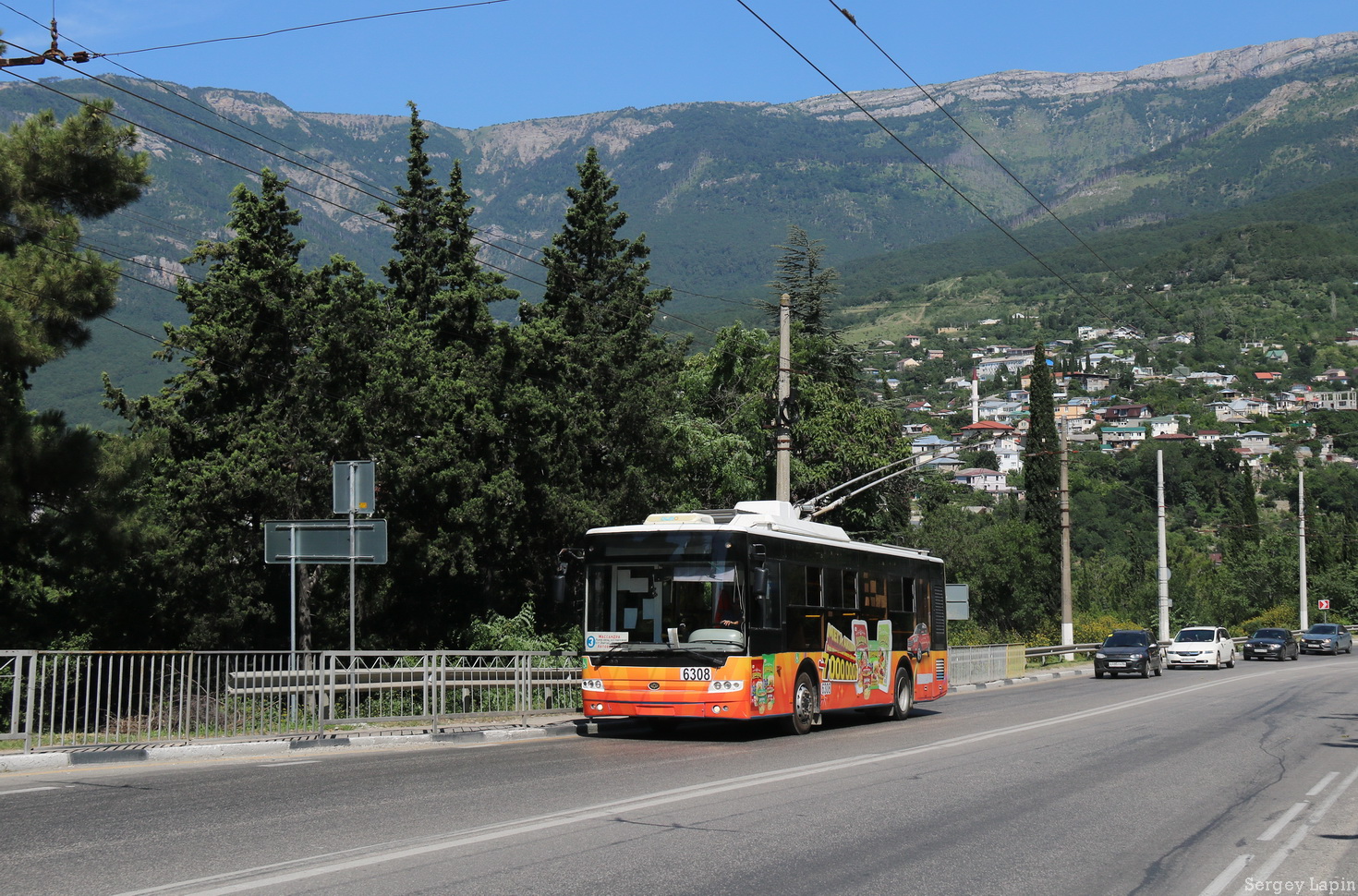 Крымский троллейбус, Богдан Т60111 № 6308
