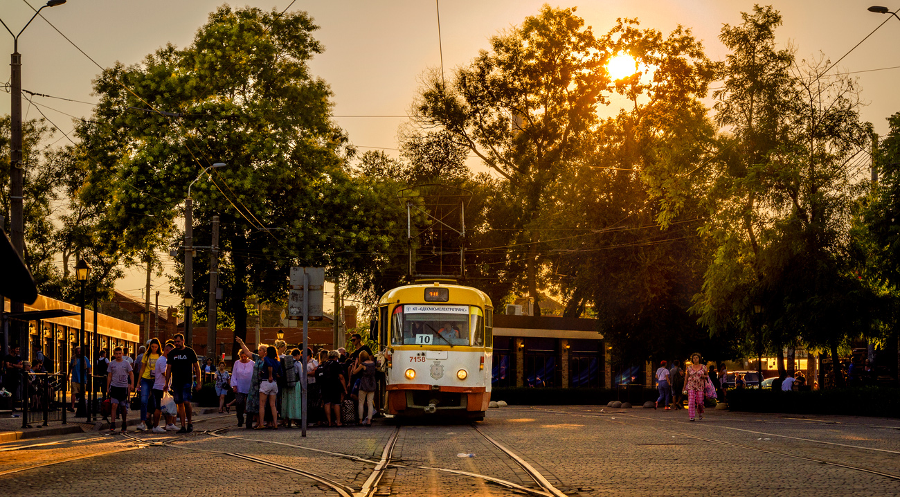 Одесса, Tatra T3A № 7158