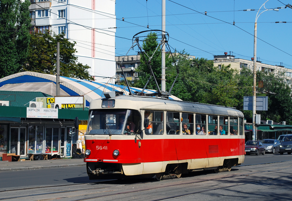 Киев, Tatra T3SU № 5641 Киев, Tatra T3SU № 5641