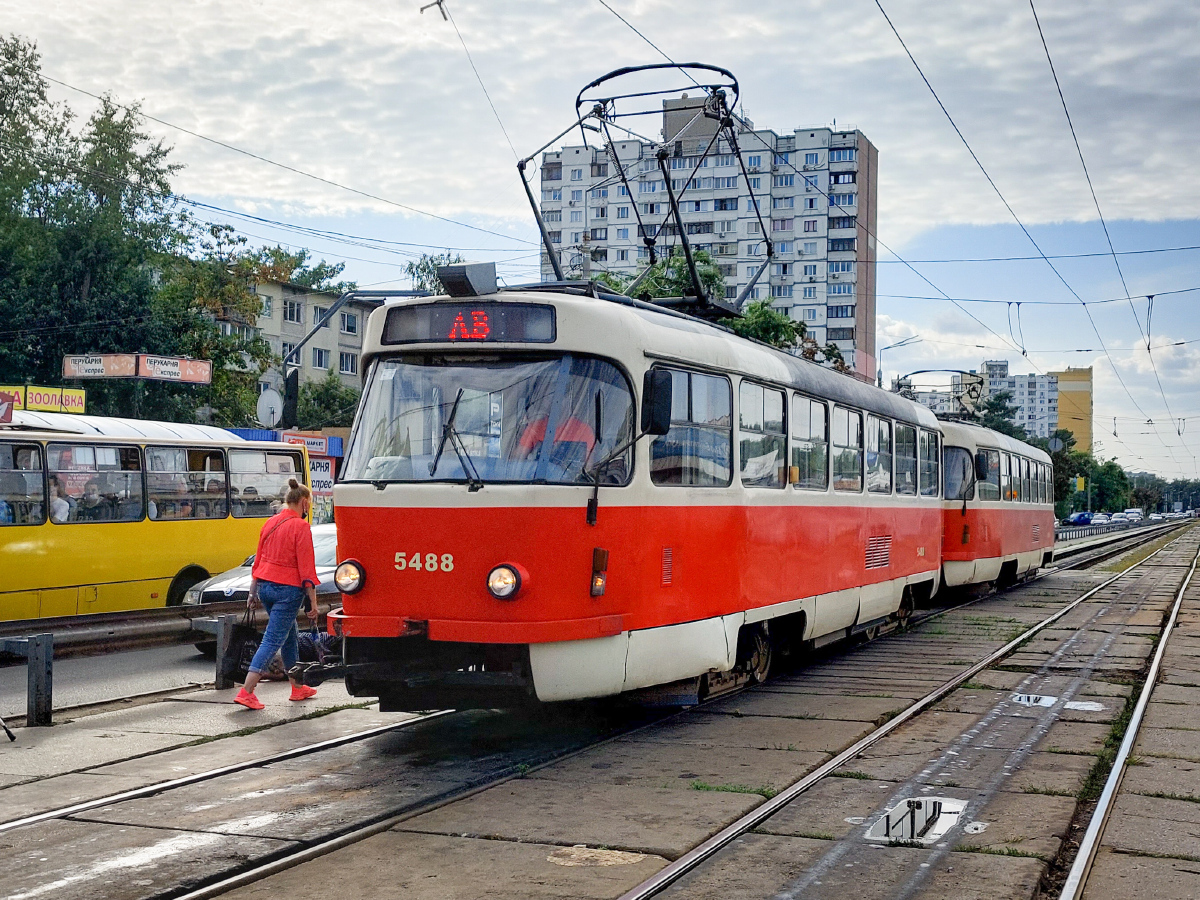 Киев, Tatra T3SUCS № 5488
