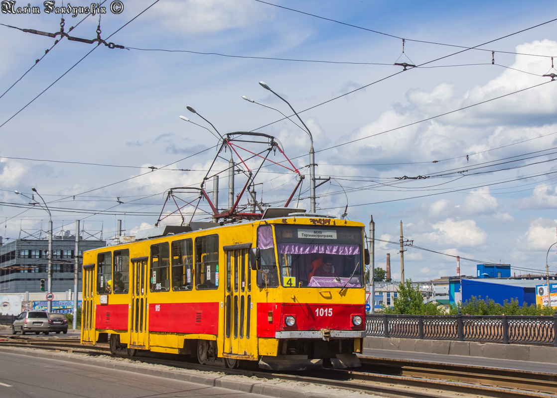 Барнаул, Tatra T6B5SU № 1015