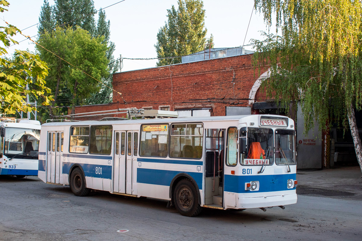 Samara, ZiU-682G-016 (018) № 801; Samara — Trolleybus depot # 1