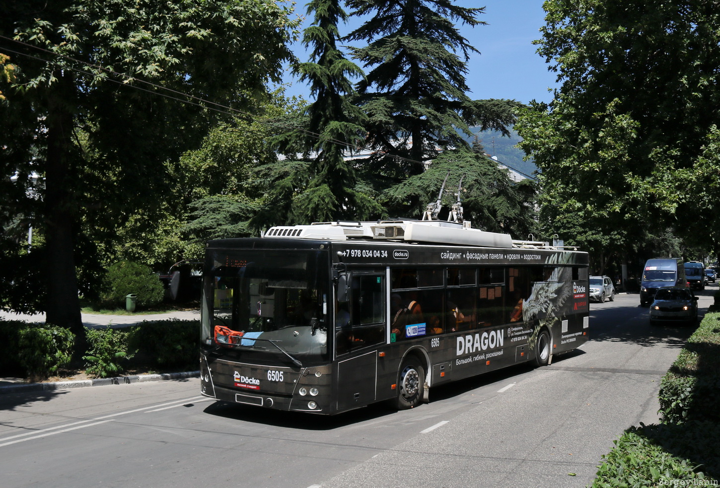 Крымский троллейбус, СВАРЗ-МАЗ-6275 № 6505