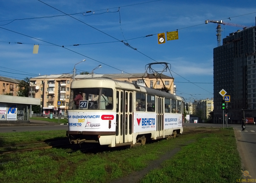 Харьков, Tatra T3SUCS № 3007 Харьков, Tatra T3SUCS № 3007