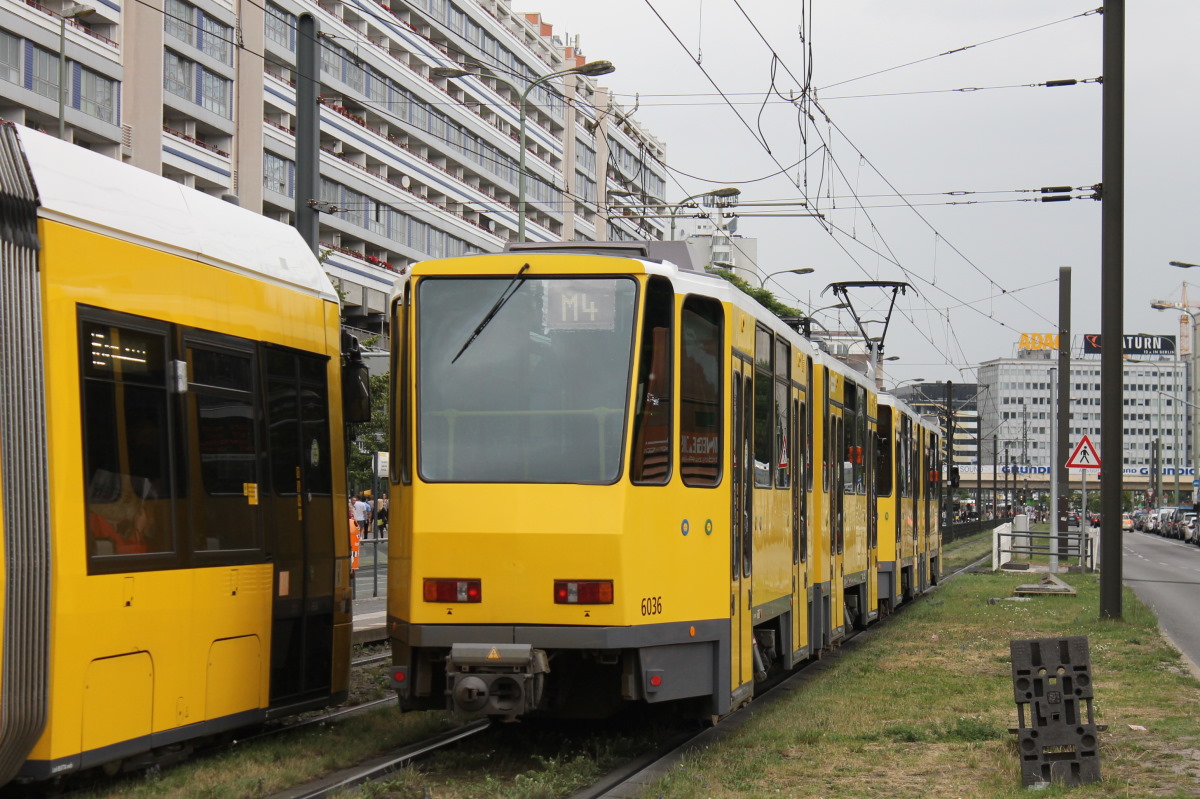 Берлин, Tatra KT4DM № 6036