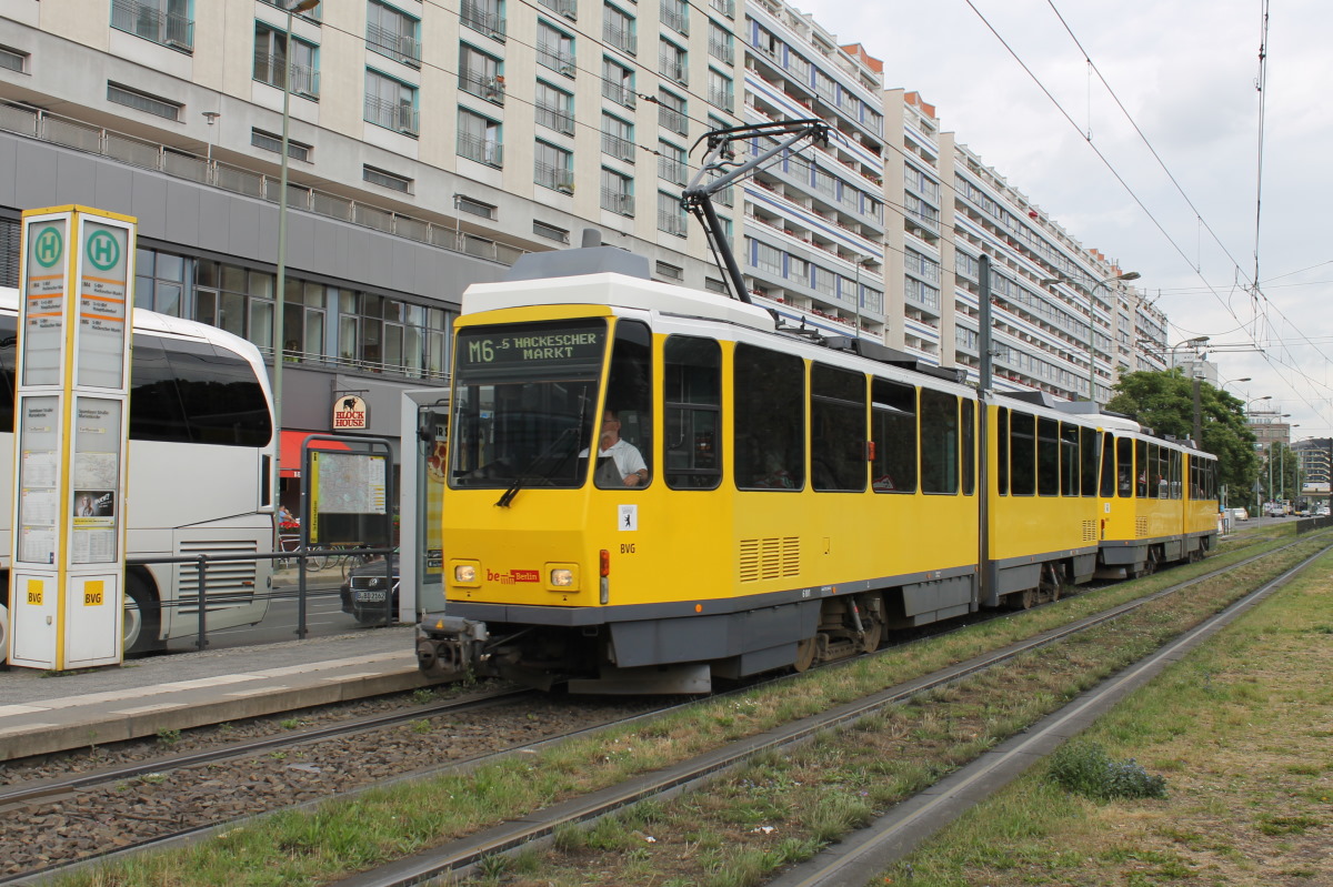 Берлин, Tatra KT4DM № 6101