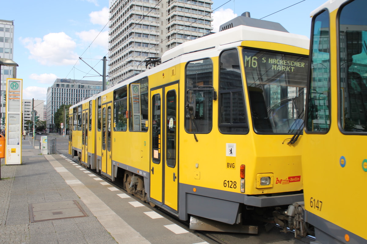 Берлин, Tatra KT4DM № 6128