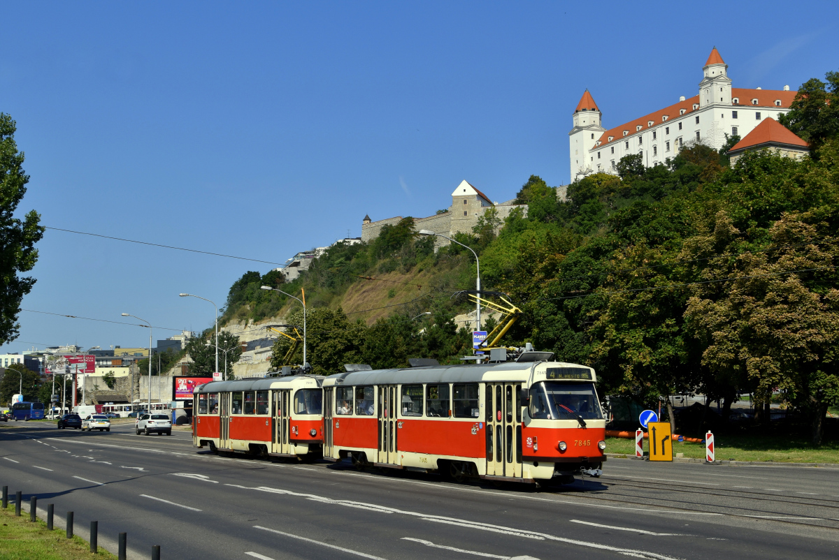 Братислава, Tatra T3G № 7845; Братислава, Tatra T3G № 7846