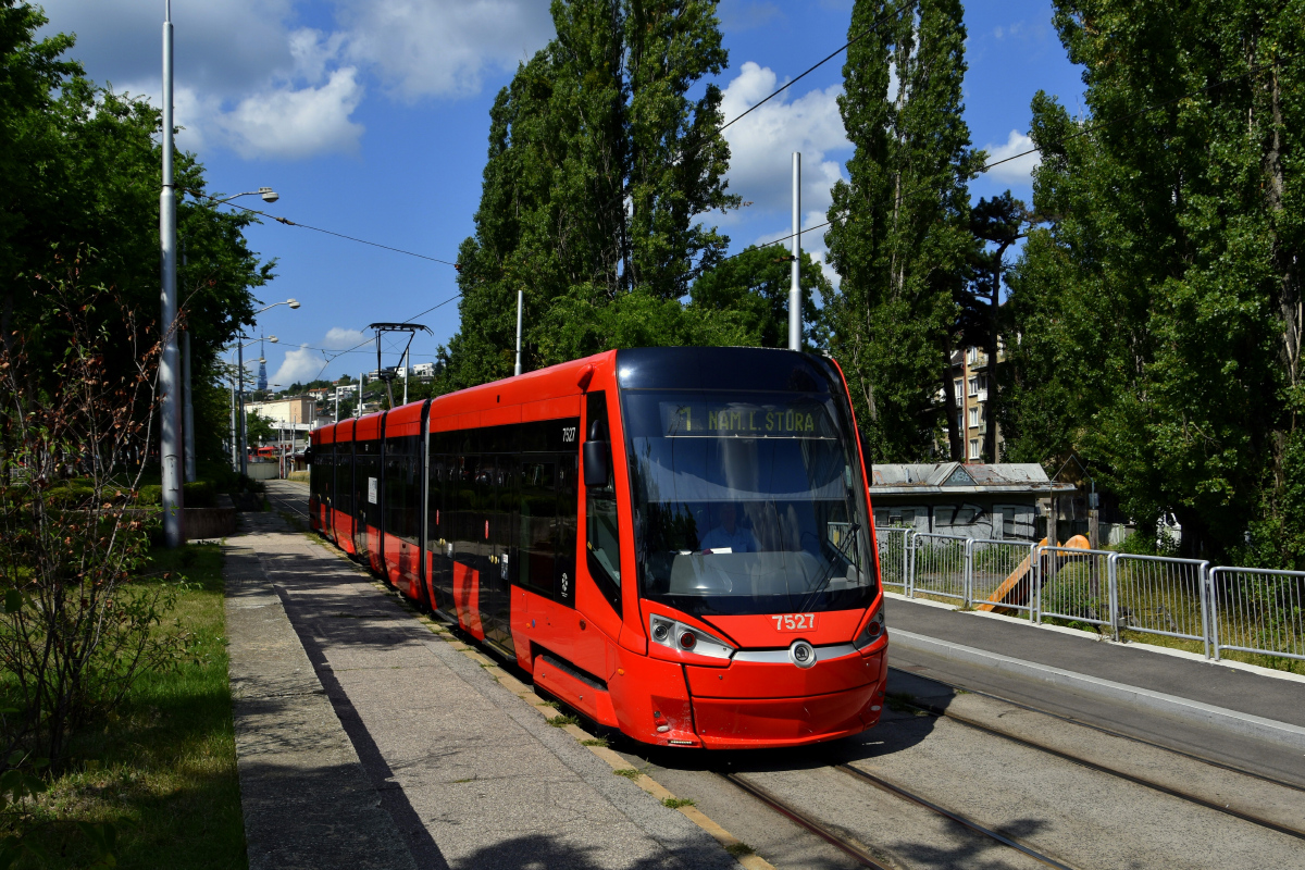 Братислава, Škoda 30T ForCity Plus № 7527