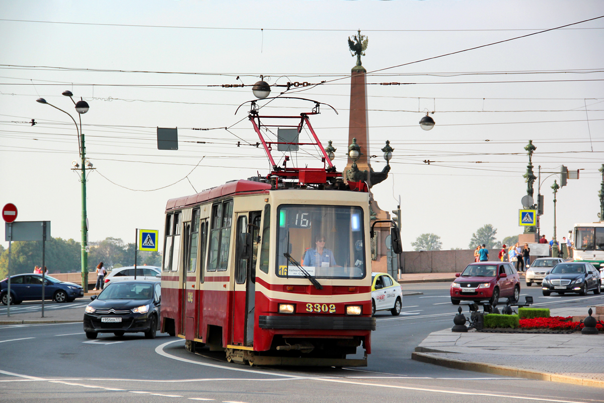 Санкт-Петербург, 71-134А (ЛМ-99АВ) № 3302