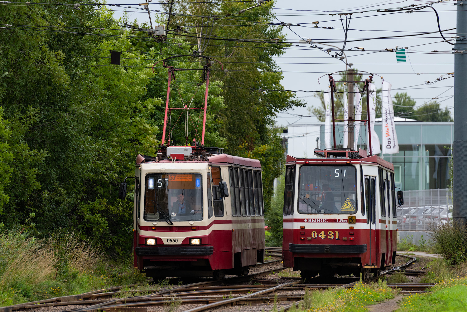 Санкт-Петербург, 71-134А (ЛМ-99АВ) № 0550; Санкт-Петербург, 71-134К (ЛМ-99К) № 0431
