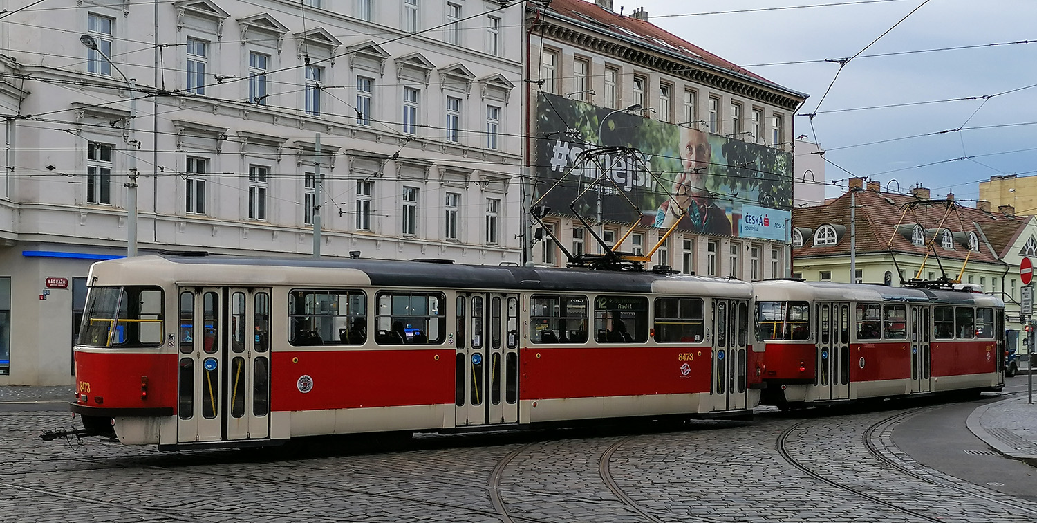 Прага, Tatra T3R.P № 8473