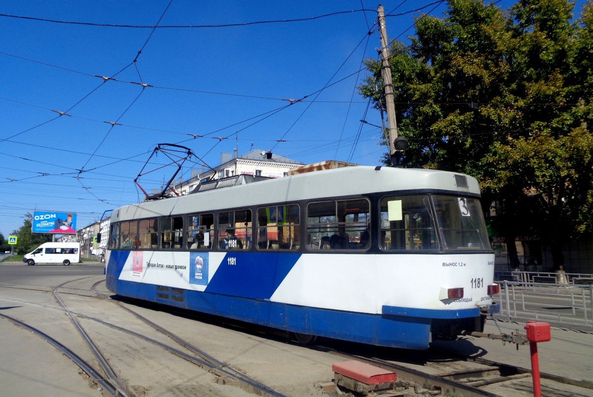 Барнаул, Tatra B3DM КВР Барнаул № 1181