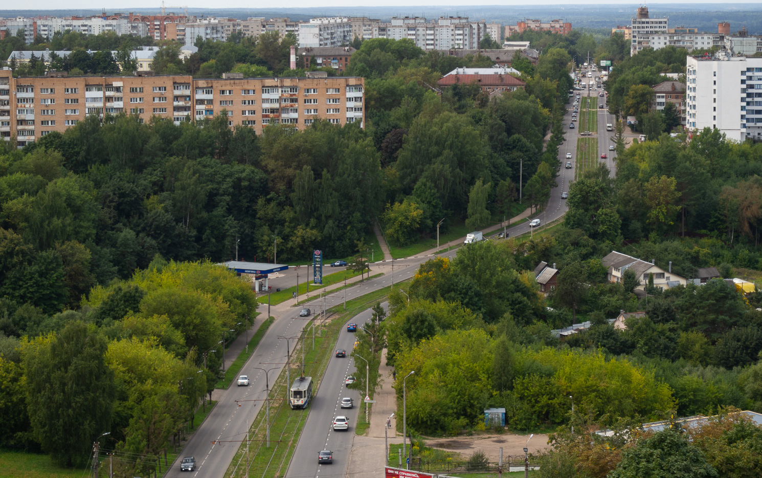 Смоленск — Трамвайные линии, инфраструктура и конечные станции