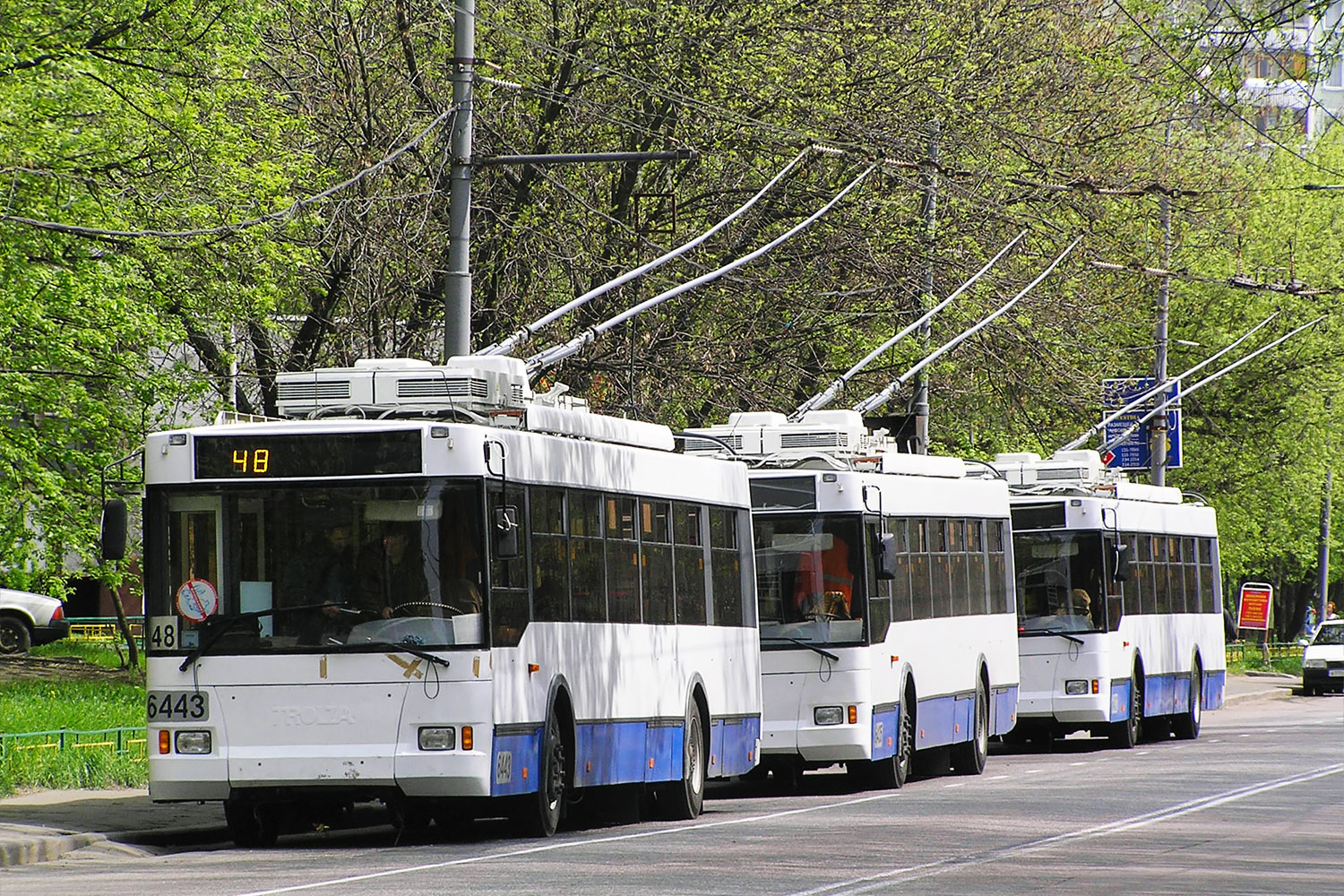 Moscow, Trolza-5275.05 “Optima” № 6443