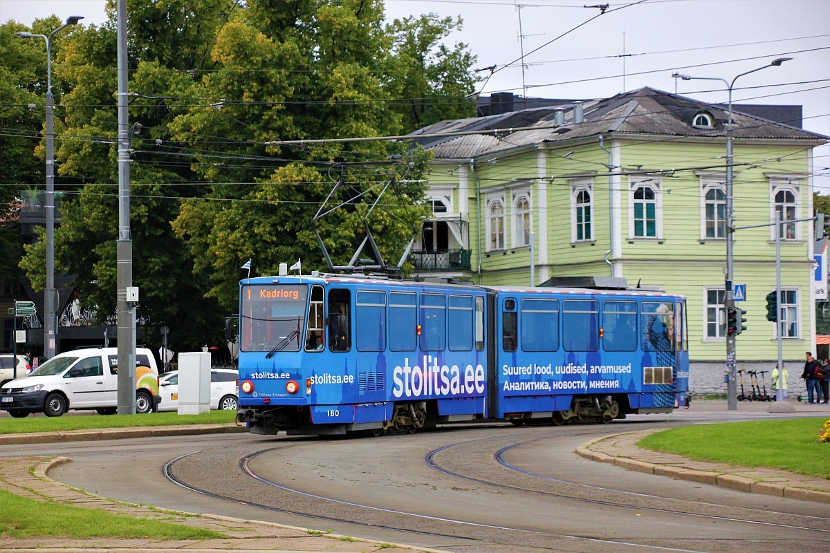 Таллин, Tatra KT4D № 180