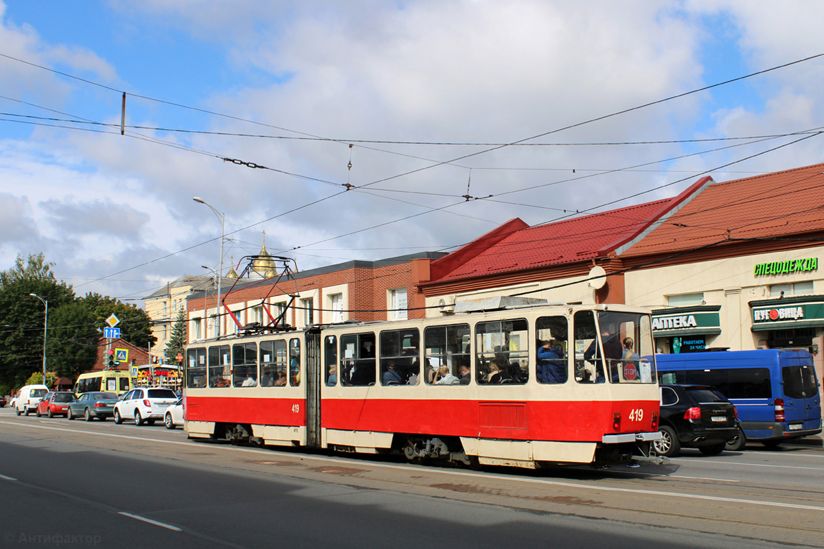 Калининград, Tatra KT4SU № 419 Калининград, Tatra KT4SU № 419