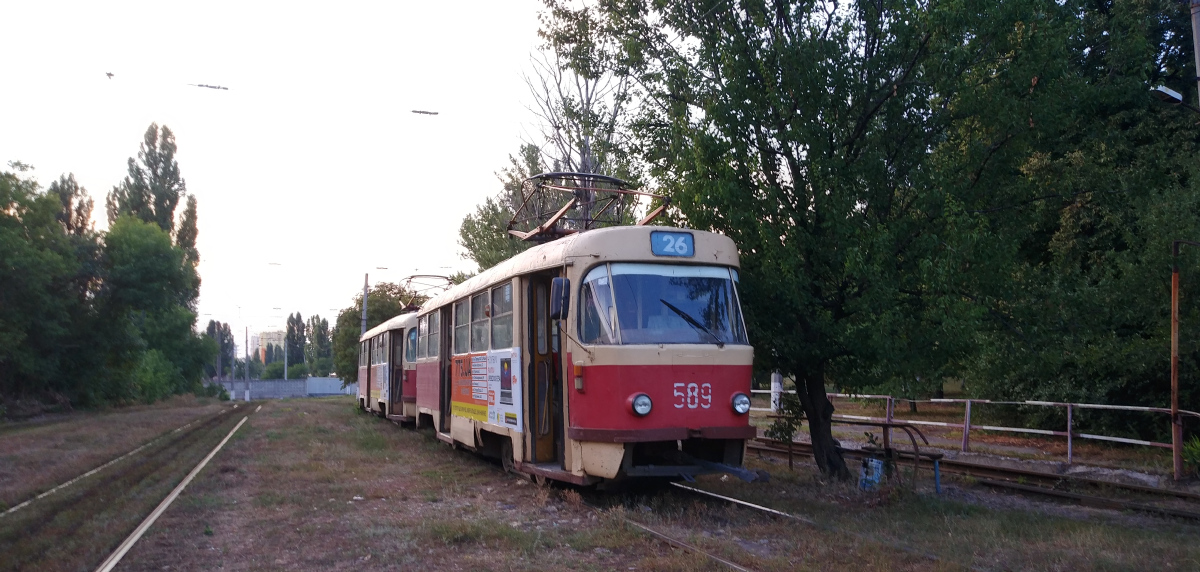 Харьков, Tatra T3SU № 589 Харьков, Tatra T3SU № 589