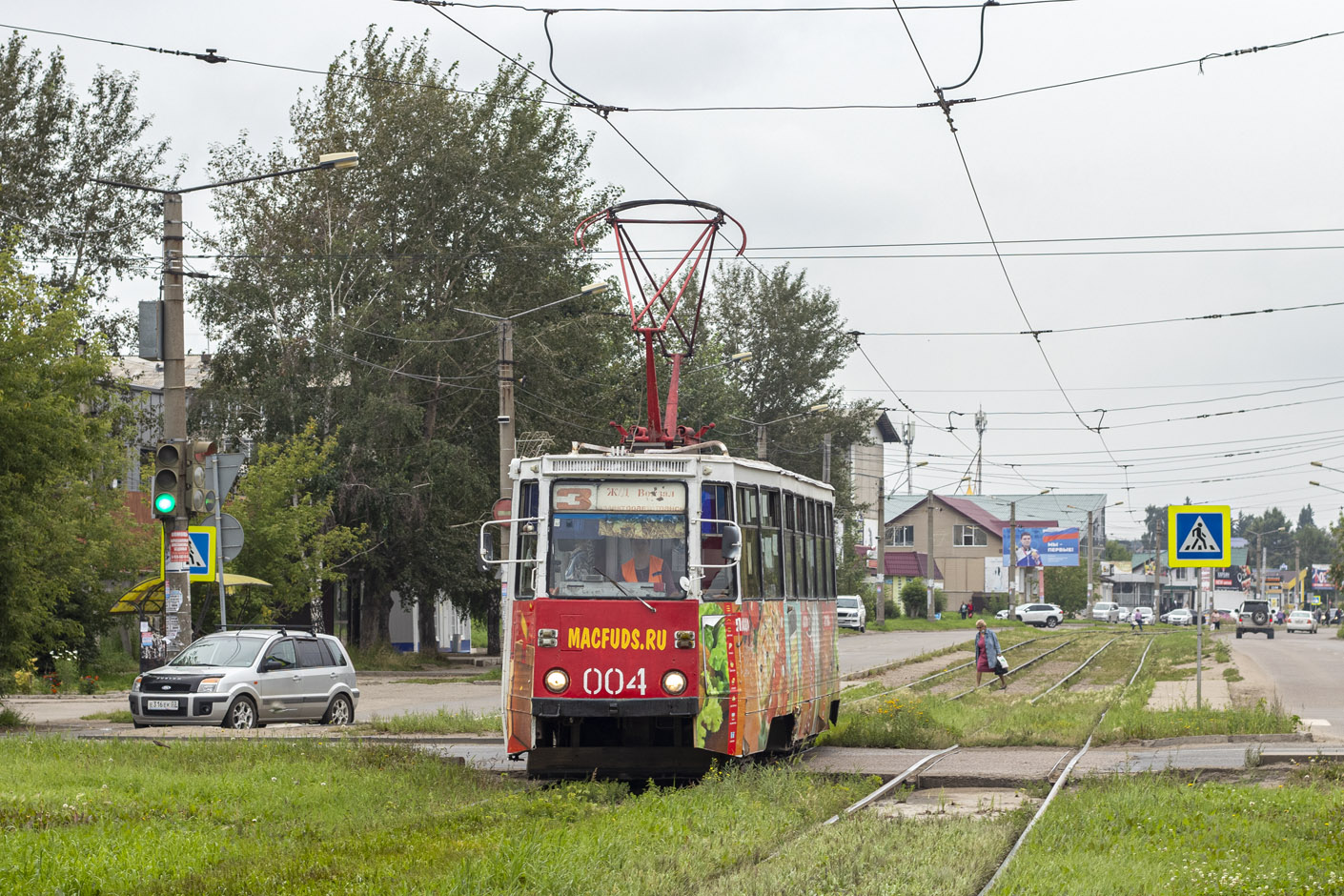 Усолье-Сибирское, 71-605 (КТМ-5М3) № 004