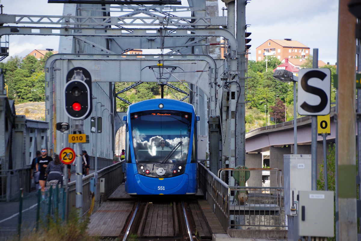 Стокгольм, CAF Urbos AXL № 551