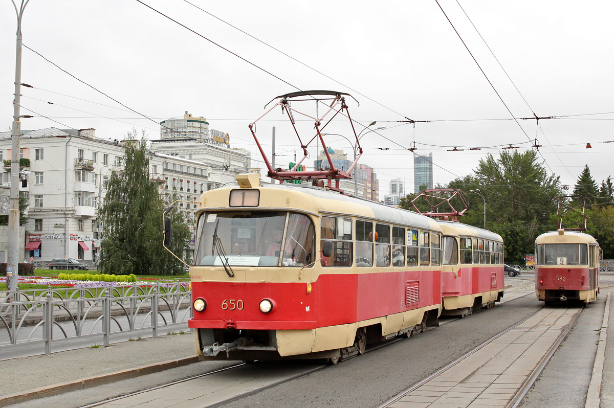 Екатеринбург, Tatra T3SU № 650