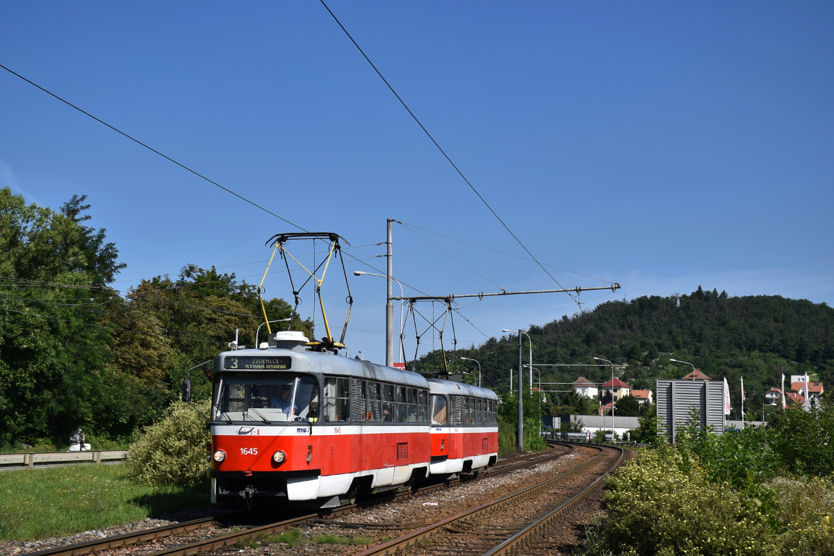 Брно, Tatra T3G № 1645