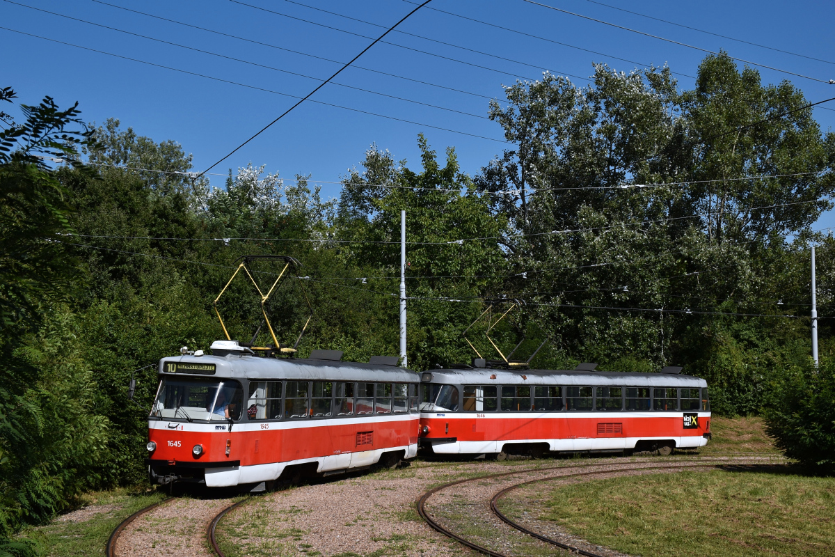 Брно, Tatra T3G № 1645