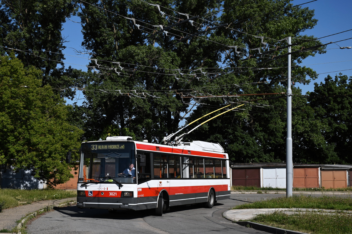 Брно, Škoda 21Tr № 3021
