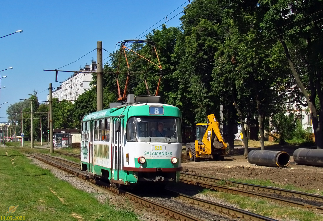 Харьков, Tatra T3SUCS № 638