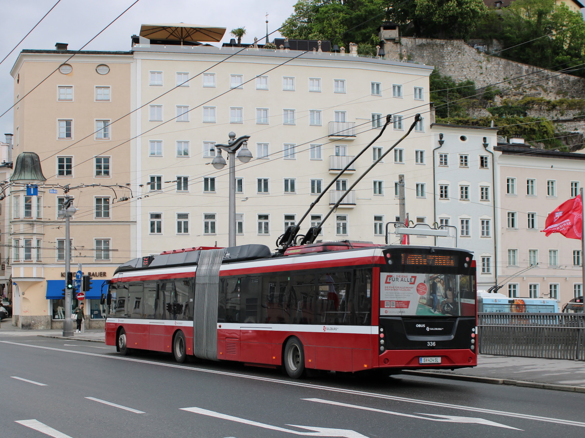 Зальцбург, Solaris Trollino III 18 AC MetroStyle № 336