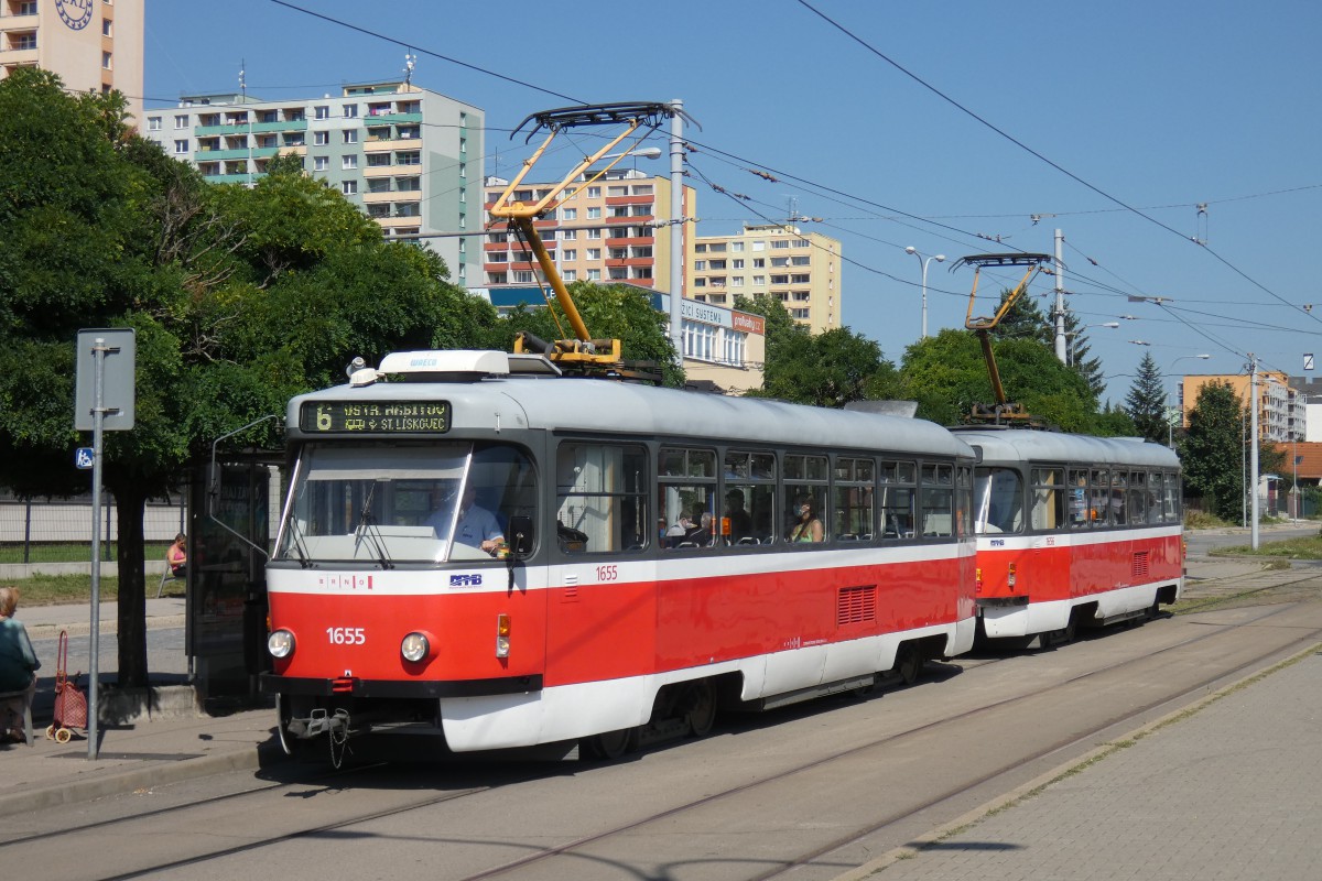 Брно, Tatra T3R.PV № 1655
