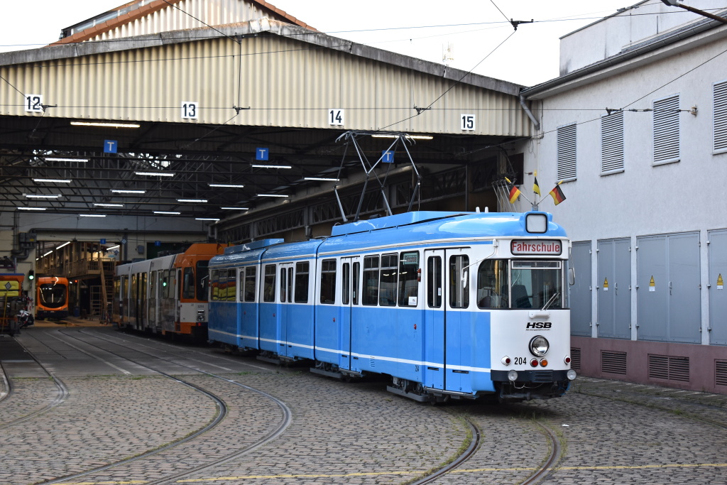 Rhein-Neckar, Duewag GT8 № 204