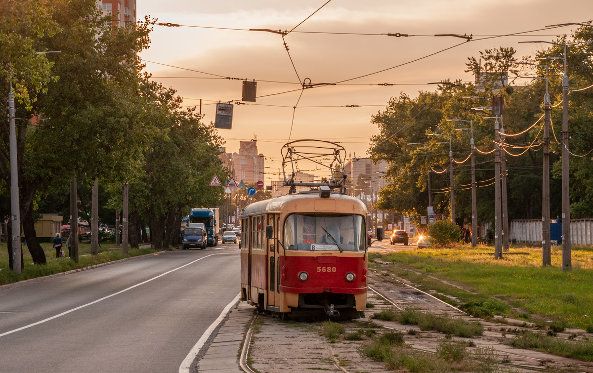 Киев, Tatra T3SU № 5680