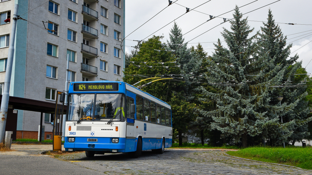 Brno, Škoda 17Tr № 3903; Brno — 60 Years of TMB in Brno